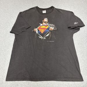 VTG 90s Superman Animated Series Comics Graphitti Rare Vintage 1998 Size XXL